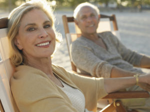 An older couple enjoying life after cataract surgery