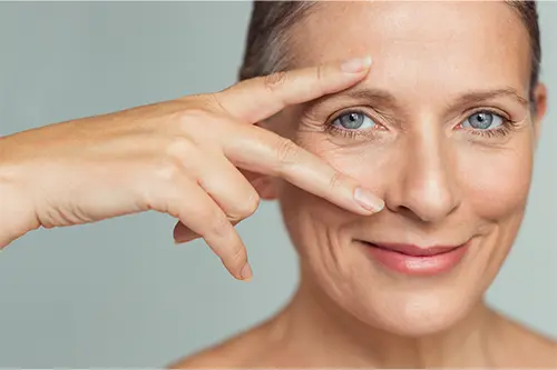 smiling senior woman